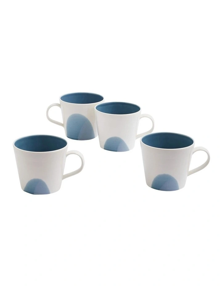 1815 Signature Mug 400ml Set of 4 in Blue