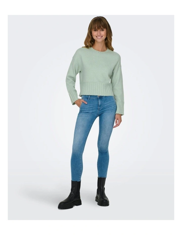 Allie Life Knit Pullover in Grey