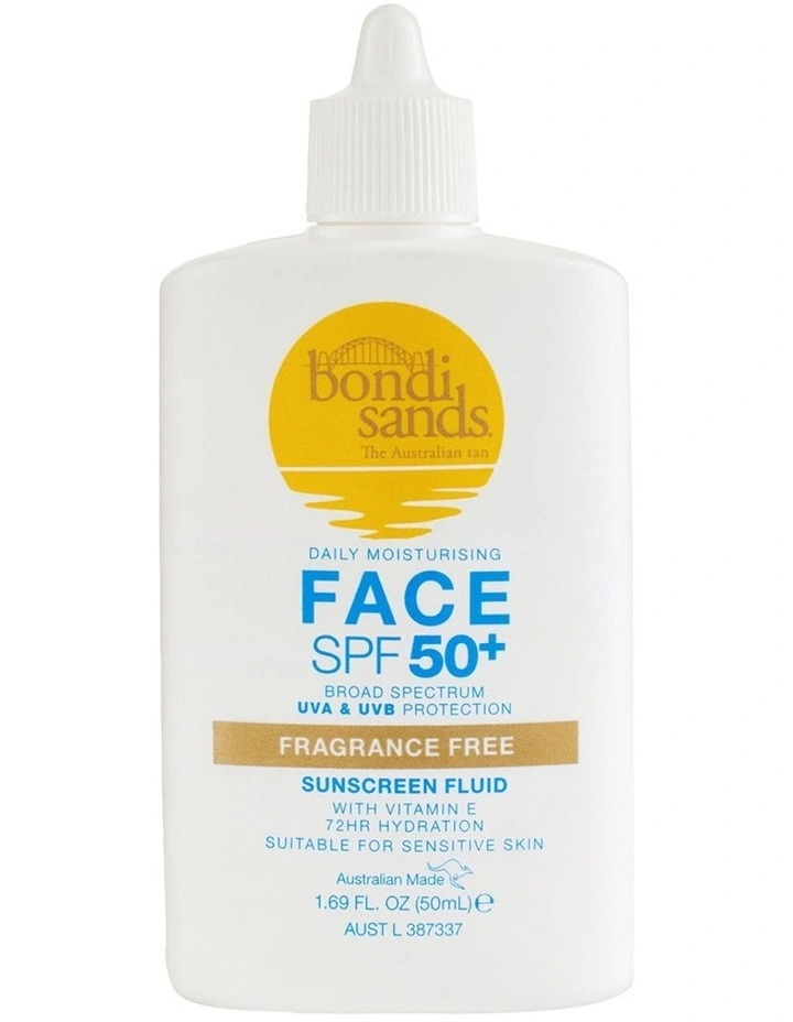 SPF 50+ Fragrance Free Face Fluid 50ml