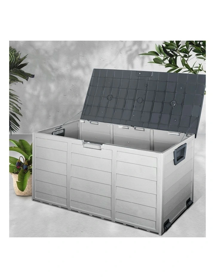 Outdoor Storage Box 290L in Grey