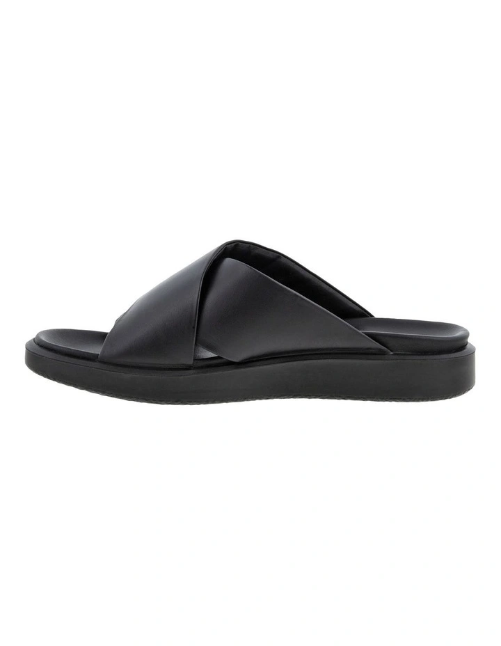 Flowt LX Leather Sandal in Black