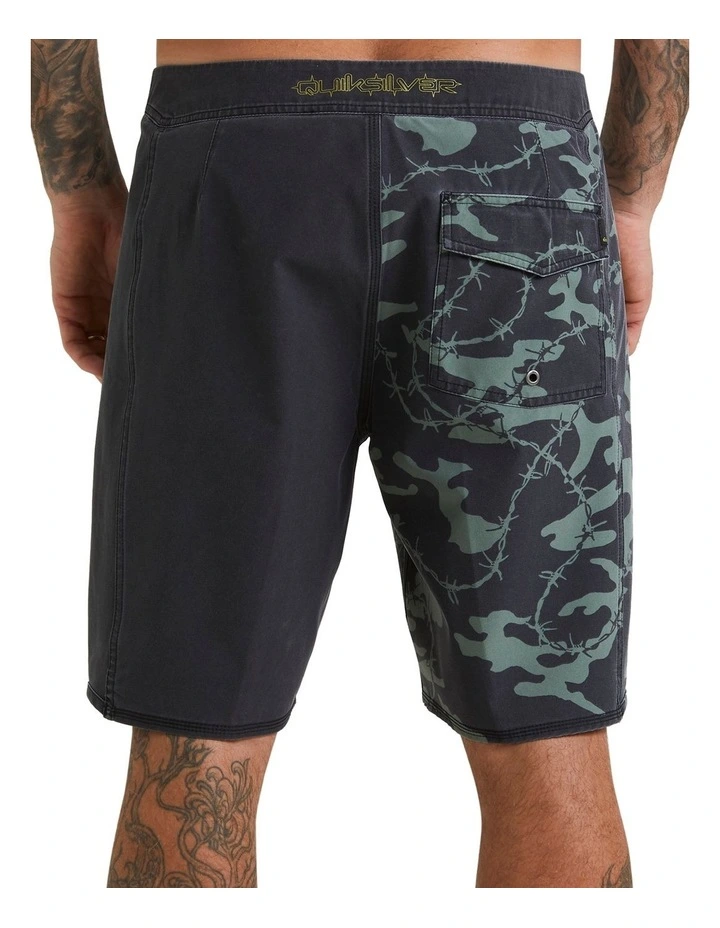 Surfsilk Mikey Arch 19" Board Shorts in Black