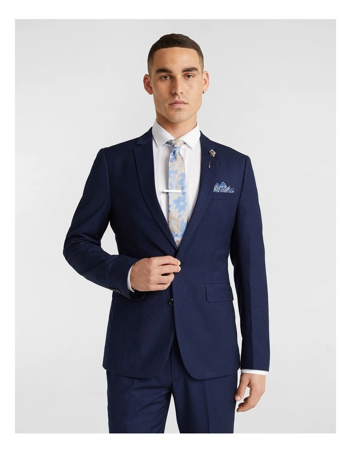 Wraith Slim Suit Jacket in Blue