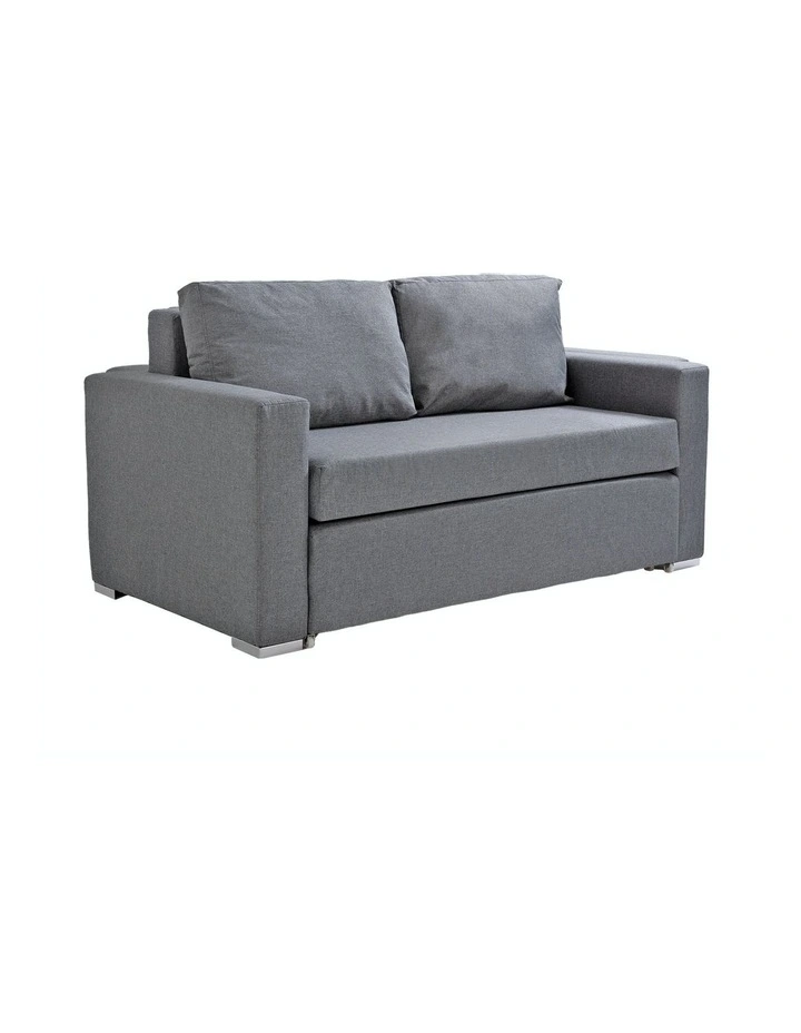 Selena 2 in 1 Sofa Couch 2 Seater Charcoal