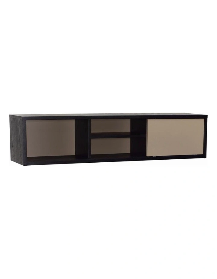 Mabon Storage Unit Black & Taupe