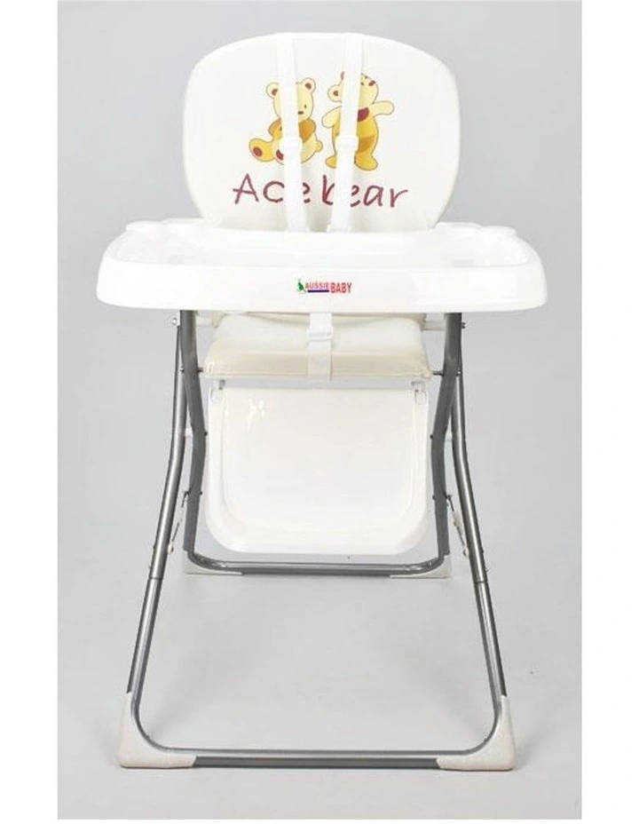 Baby Ace Toddler Kids High Chair Cream
