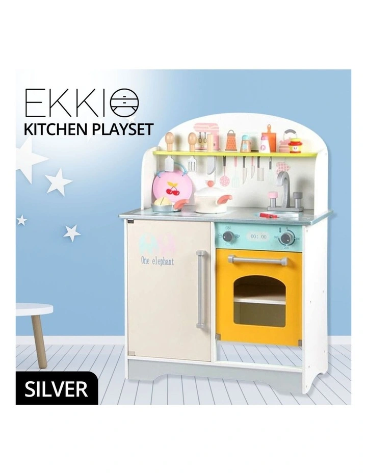 High-quality MDF Board Wooden Kitchen Playset