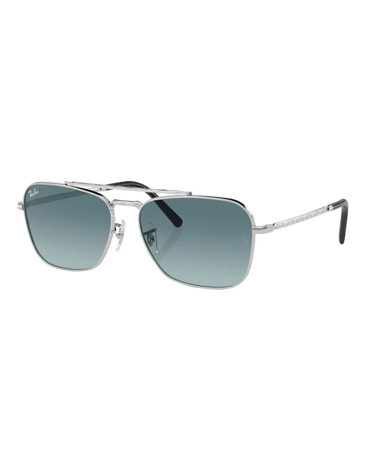 New Caravan Sunglasses in Silver