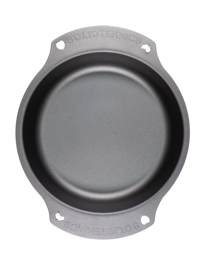 Quenched Lightning Pan Dual-Handle 24cm in Black
