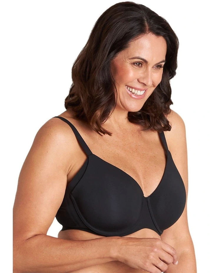 Comfit Collection Full Coverage Contour Bra in Black