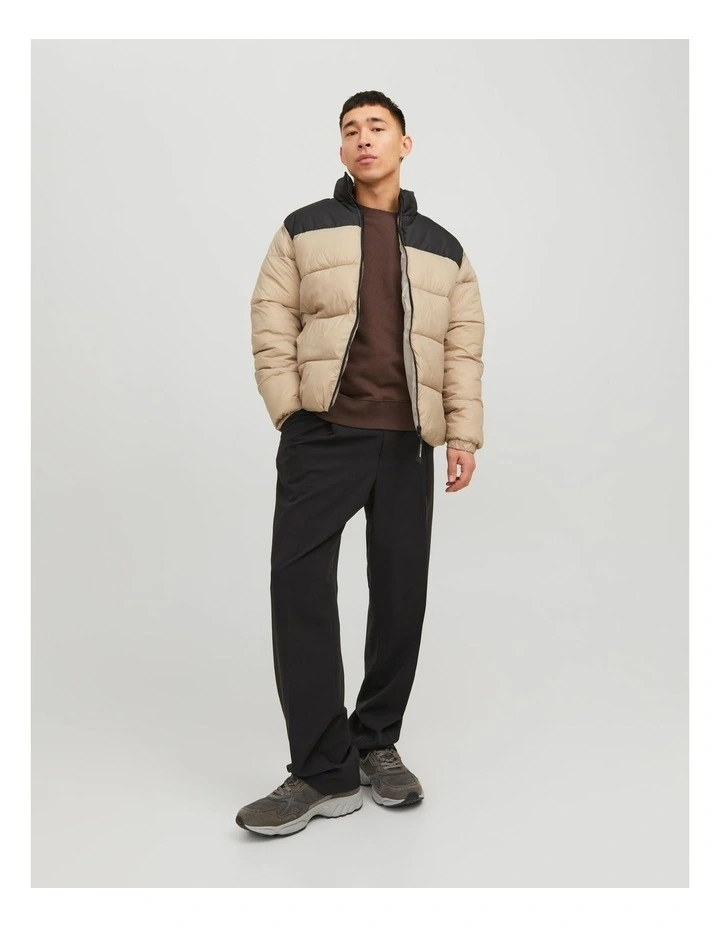 Toby Puffer Jacket in Crockery