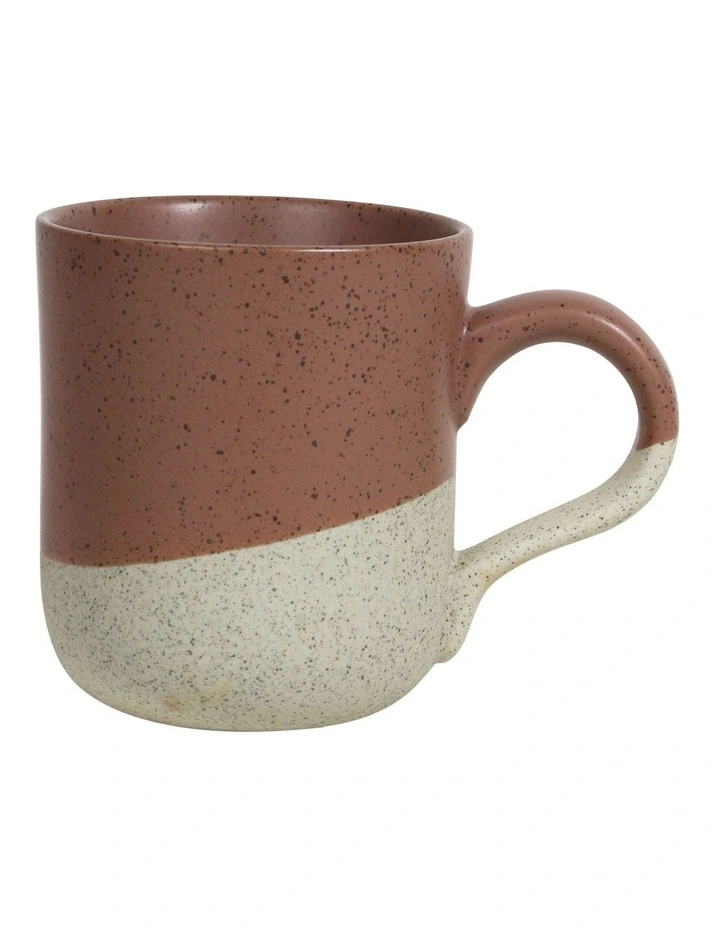 Solace with Reactive Glaze in Rust Clay Mug