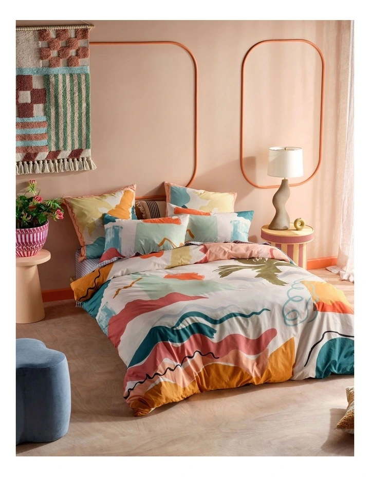 Splash Quilt Cover Set in Multi
