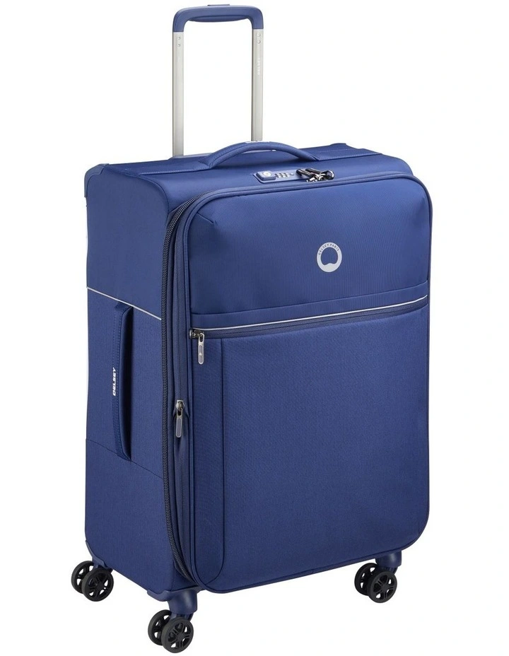 Brochant 2.0 67cm Double Wheels Expandable Trolley Case in Navy
