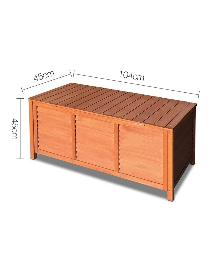 Outoor Fir Wooden Storage Bench