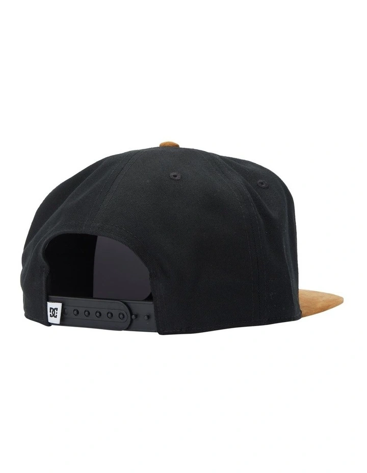 Brackers Snapback Hat in Black