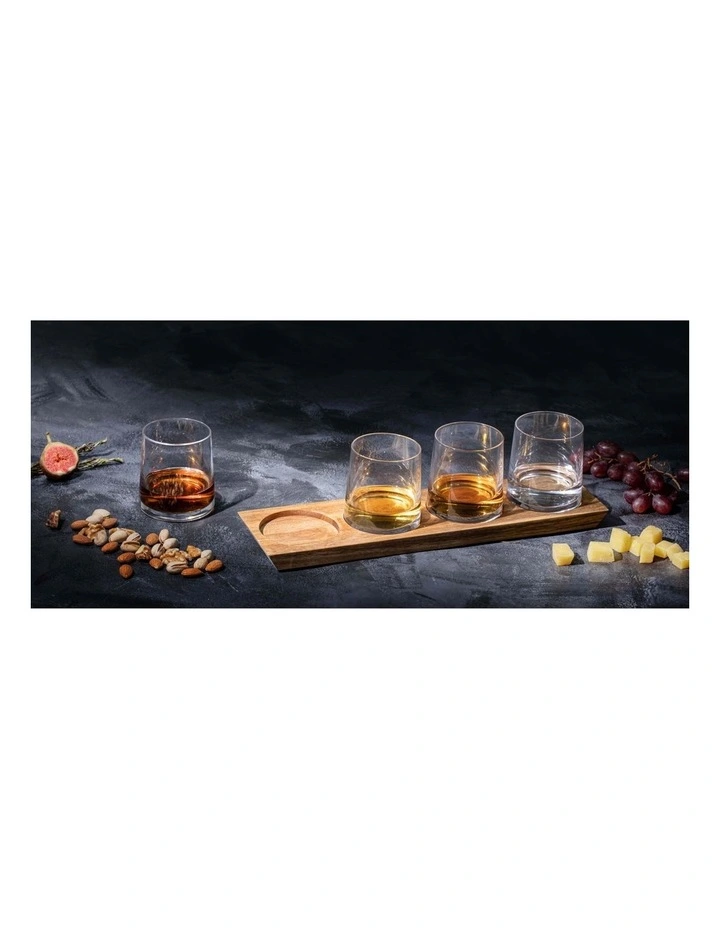 Harvey Spirit Tasting Flight 5 Piece in Clear