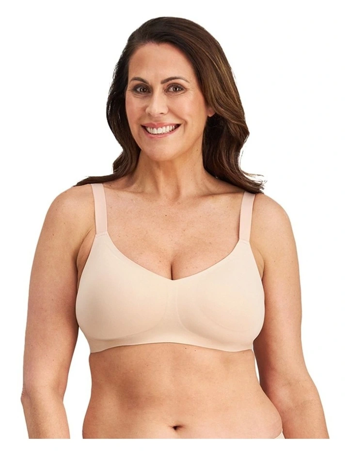 Comfit Collection Wirefree Bra in Latte