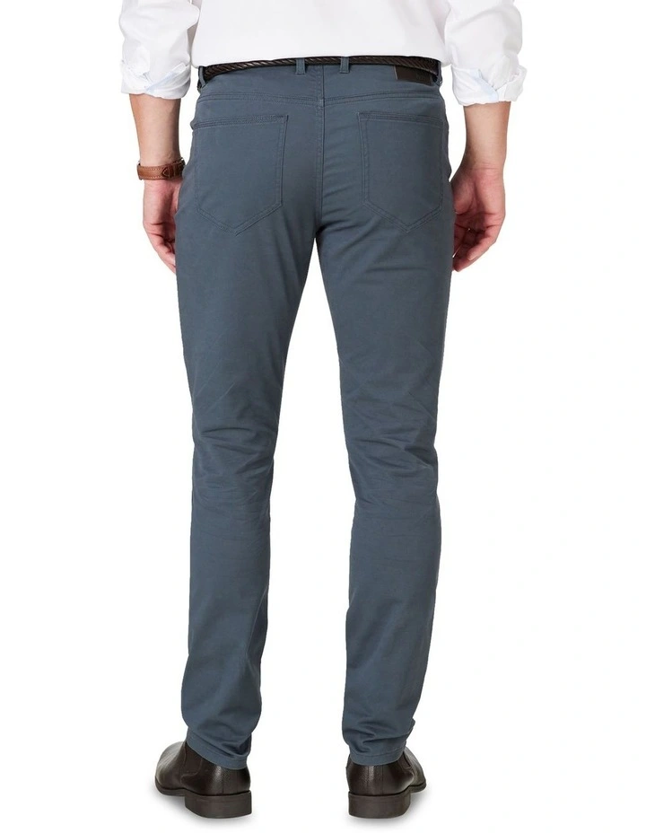 Modern Stretch 5 Pocket Pant in Slate