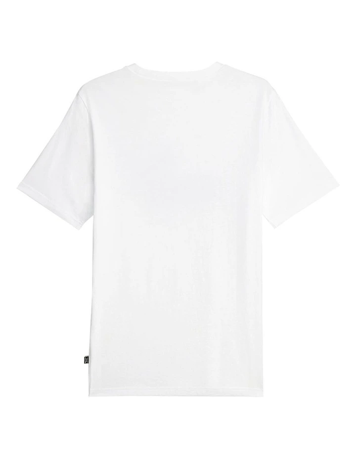 Graphics No. 1 Logo Tee in White