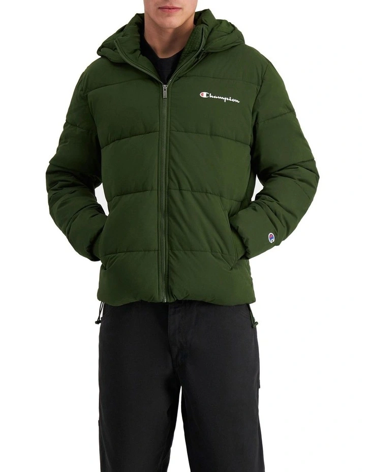 Rochester Athletic Puffer Jacket in Young Night