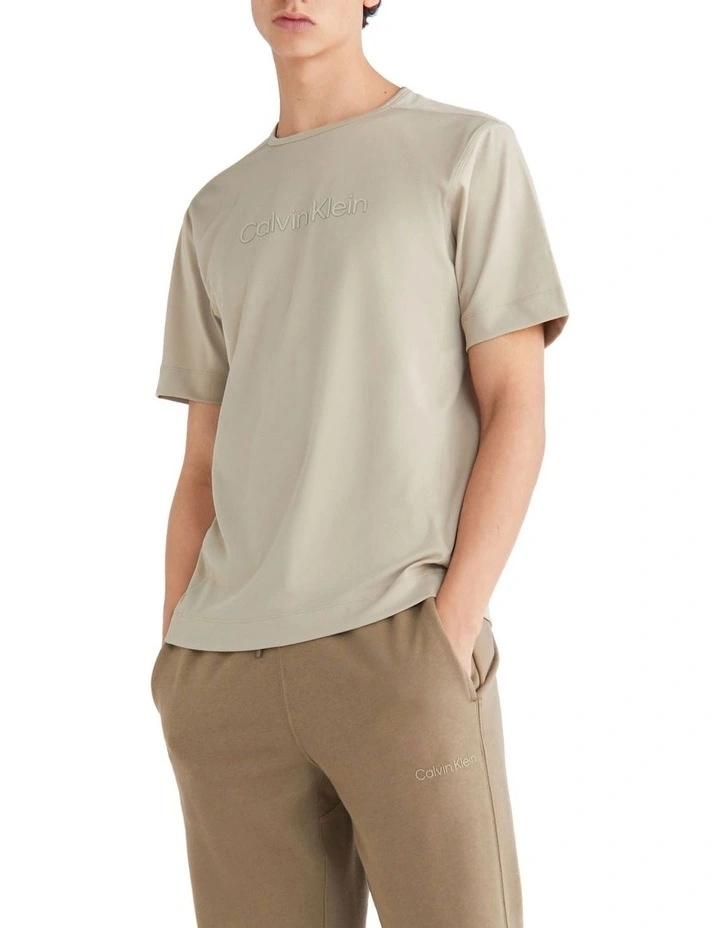 Short Sleeve Tee in Winter Linen