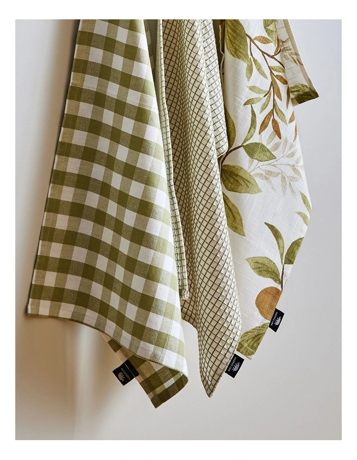 Spring Multi Tea Towel x3 in Multi