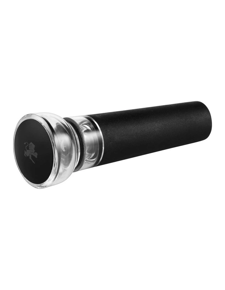 Vacuum Wine Preserver in Black