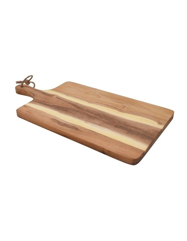 Teak Kitchen Paddle 49x24cm in Natural Wood