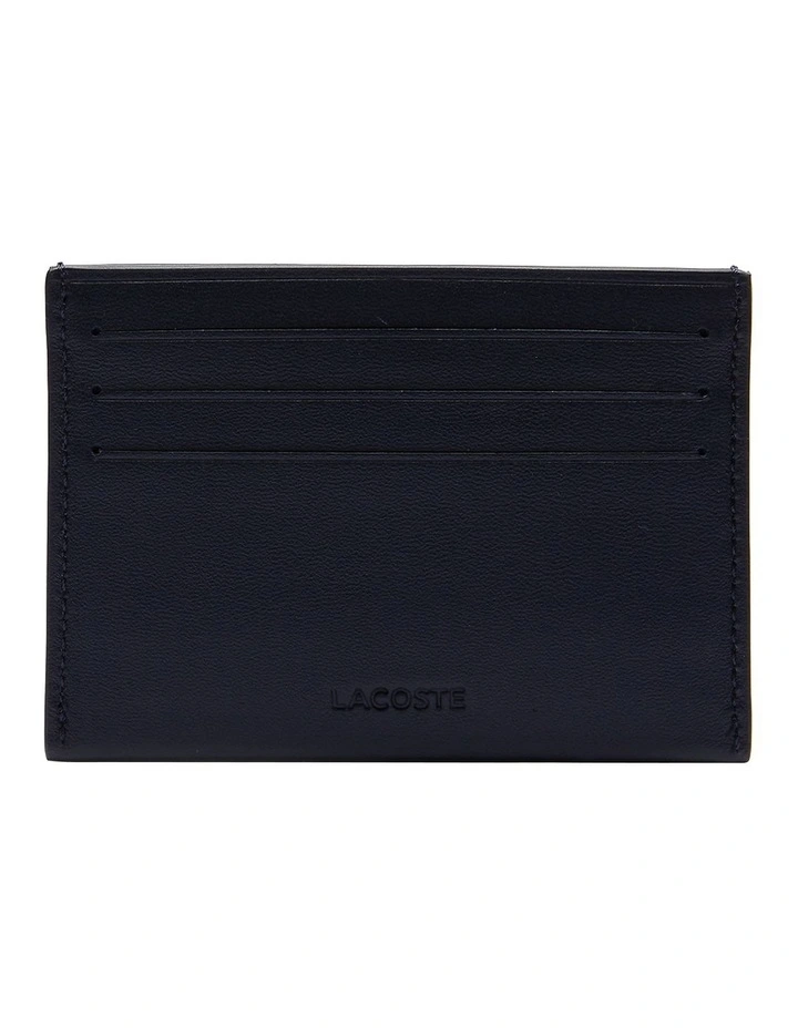 Fitzgerald Leather Card Holder in Navy