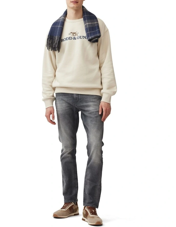 Gunn Logo Sweat in Sand