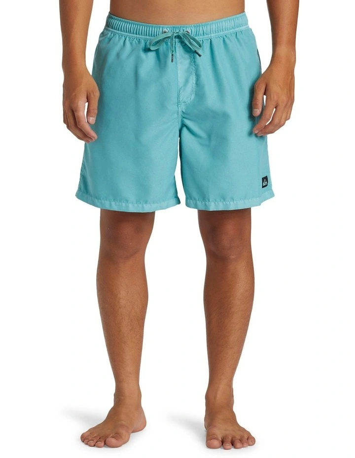Everyday Surf Wash Volley 17" Swim Shorts in Marine Blue