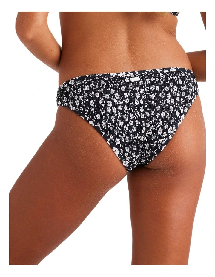Tropical Oasis Bikini Bottom in Anthracite