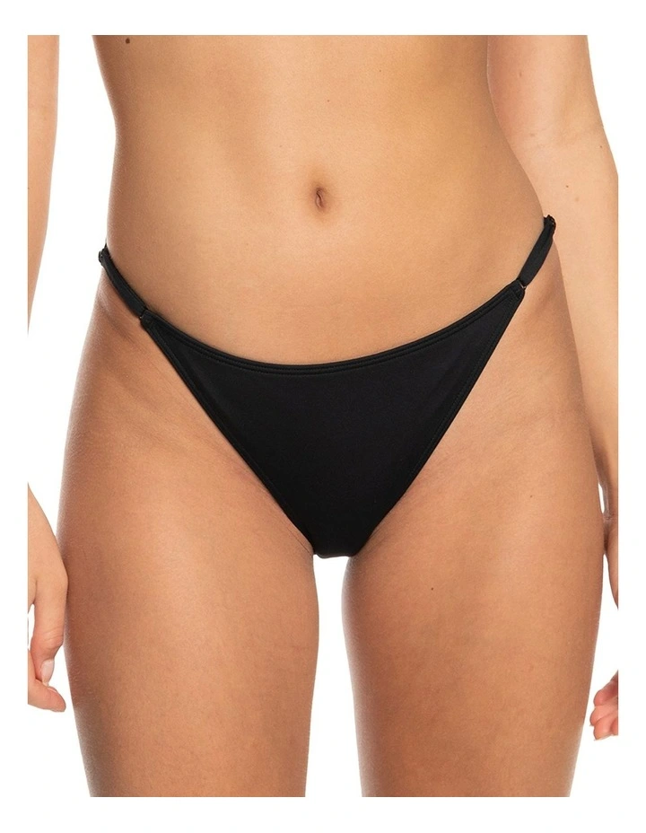 Beach Classics Skimpy Bikini Bottoms in Anthracite