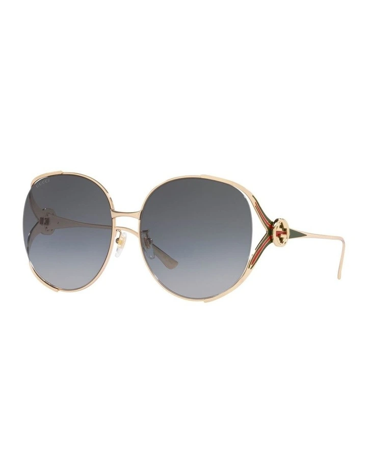 GG0225S Sunglasses in Gold