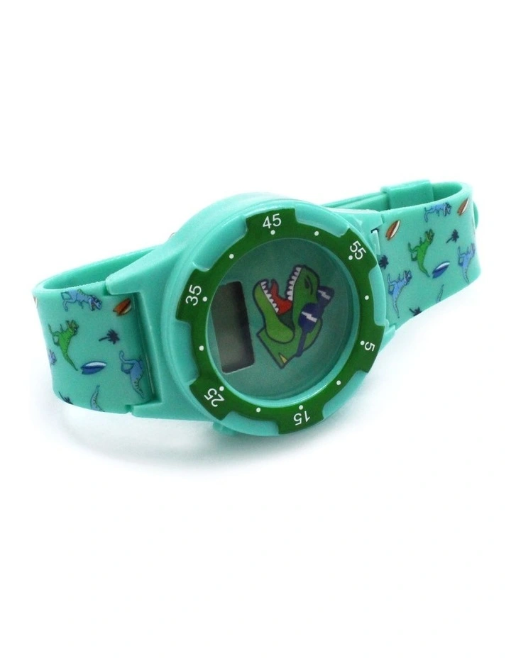 Roarsome Watch in Blue/Green