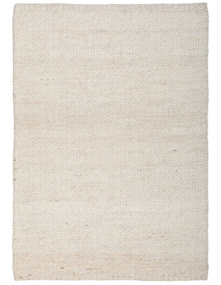 Hive Rug in White