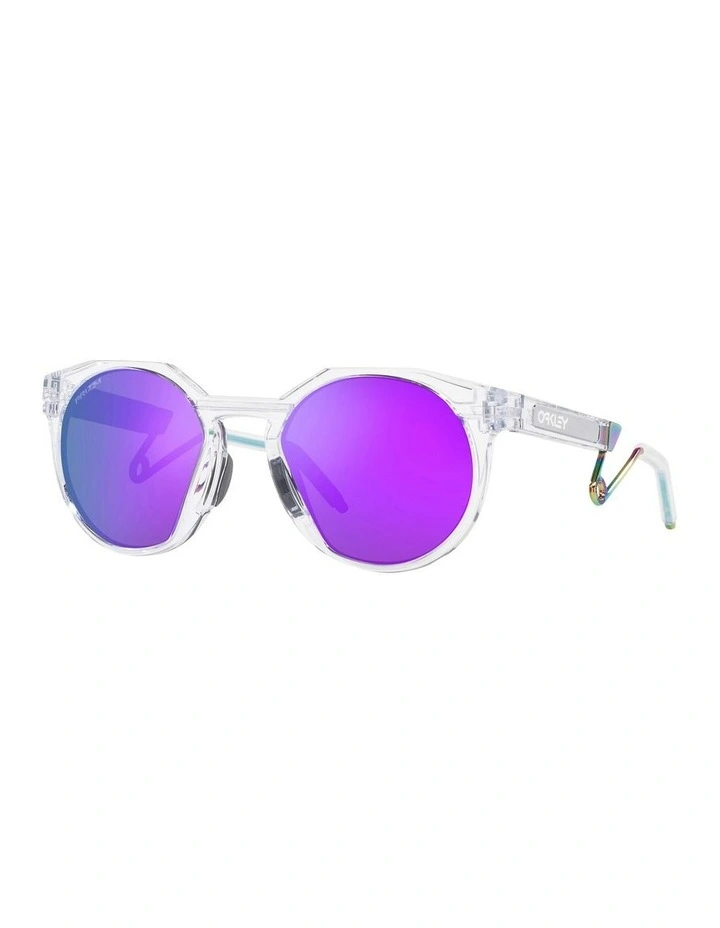 HSTN Metal White Sunglasses