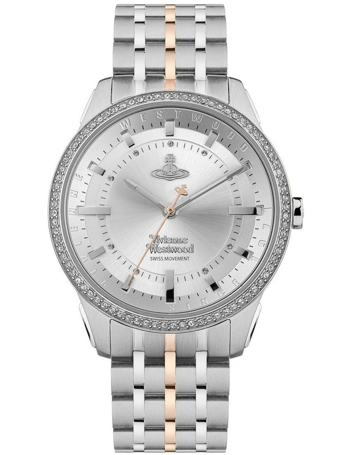 Vivienne Westwood East End Stainless Steel Watch in Silver