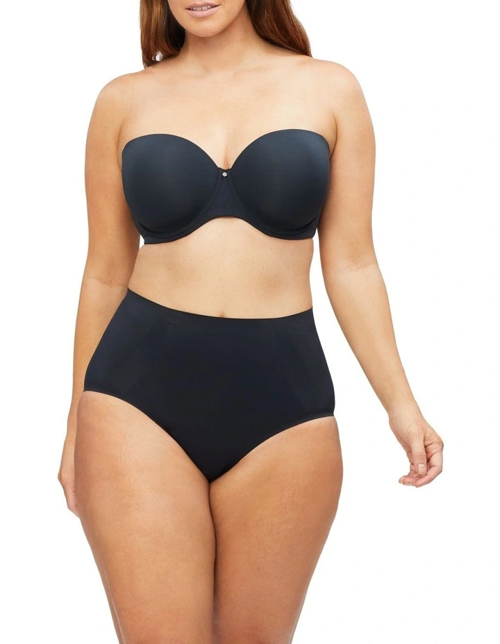 Body Define Strapless Contour Bra Black
