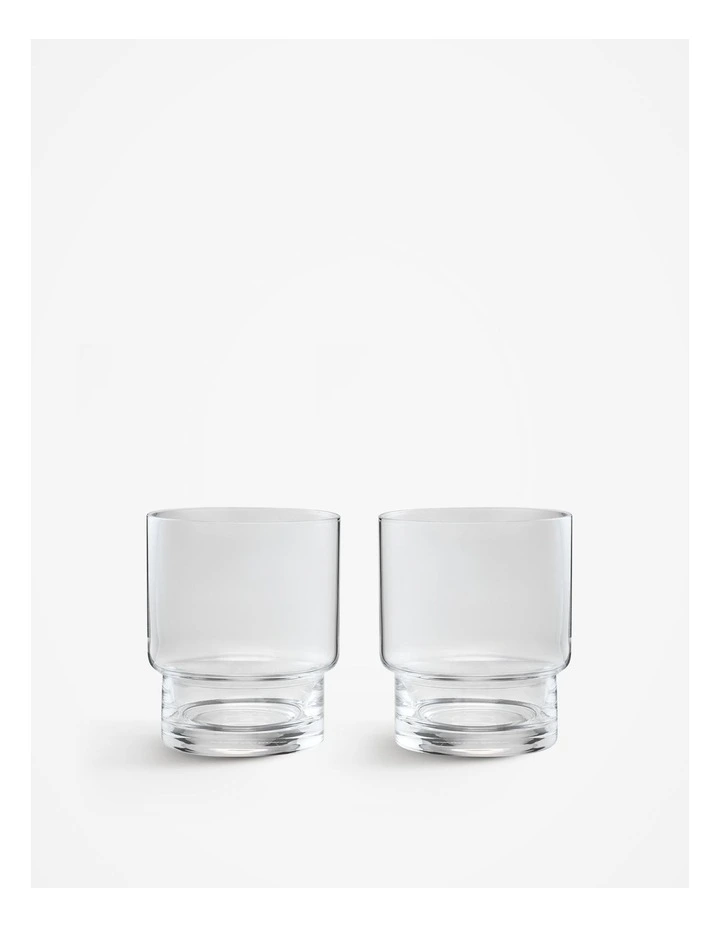 Lexi Tumbler Set Of 2 in Clear