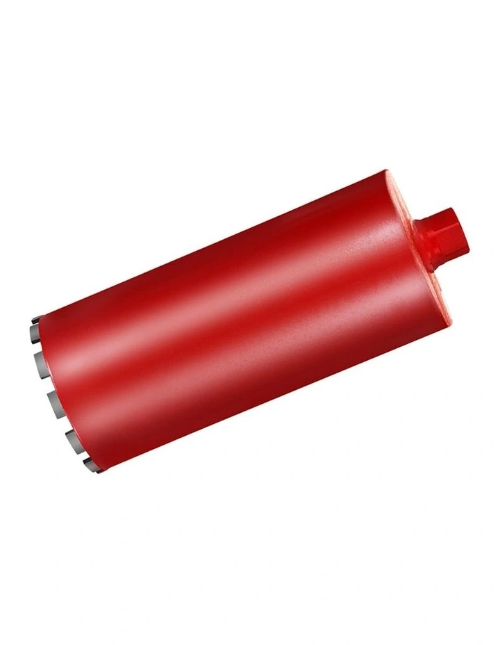 Wet Dry Concrete Stone Masonry 1-1/4 UNC Diamond Core Drill Bit 152mm in Red
