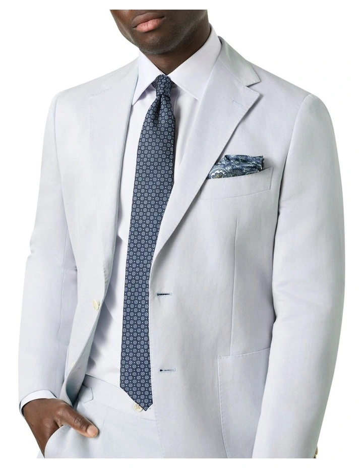 Minozzi Suit Jacket in Pale Blue
