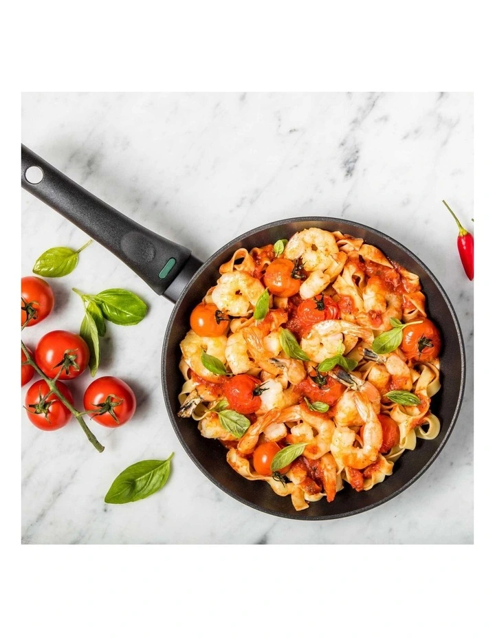 Per Salute Nonstick Induction Skillet Twin Pack 20/28cm in Black