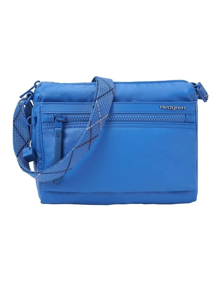 Orva RFID Crossbody Bag in Strong Blue