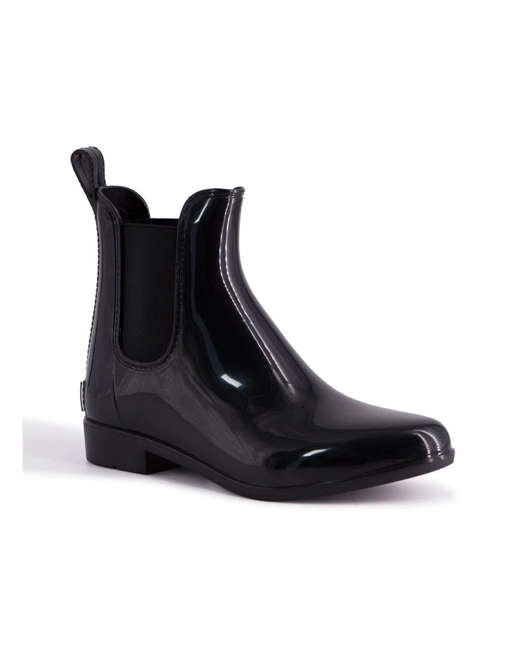 Women Rain UGG Boots With Free Sheepskin Insole Black