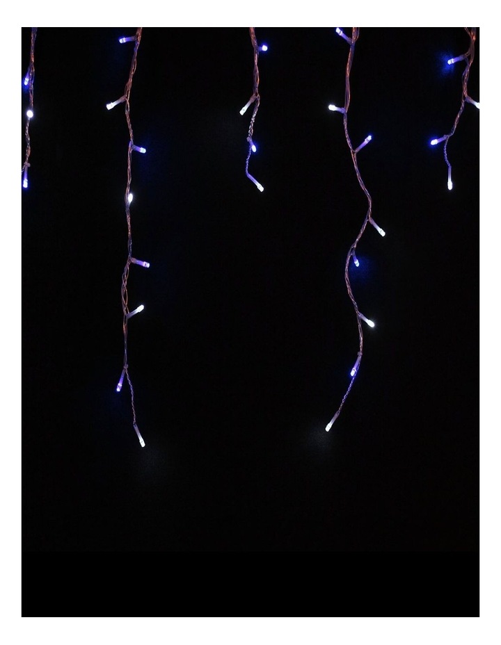 1008 LEDs Waterfall Icicle Light in Blue/White