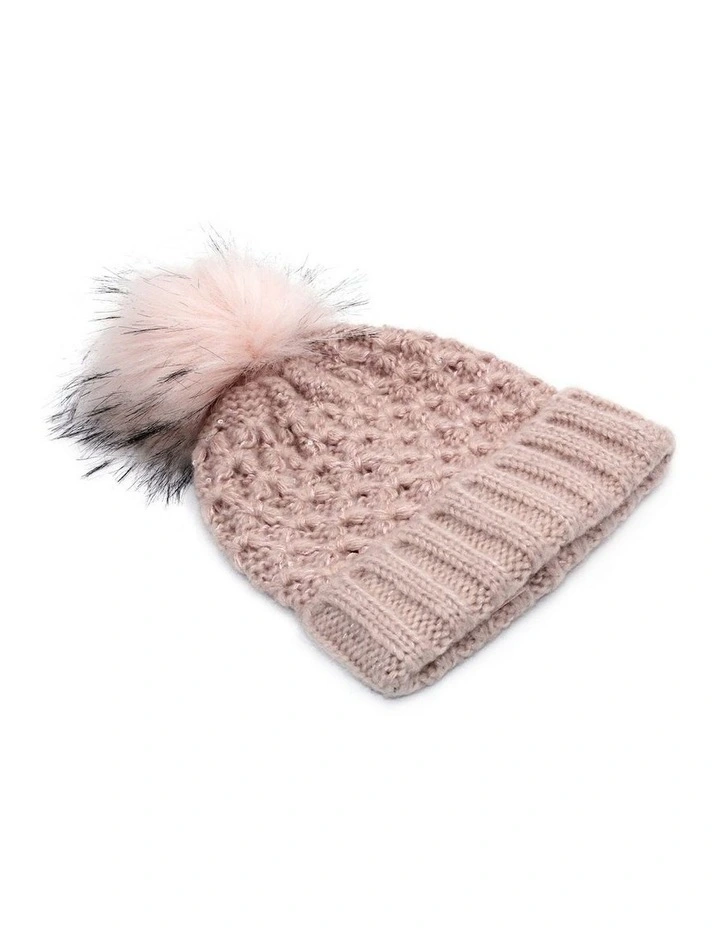 Olive Beanie in Pink