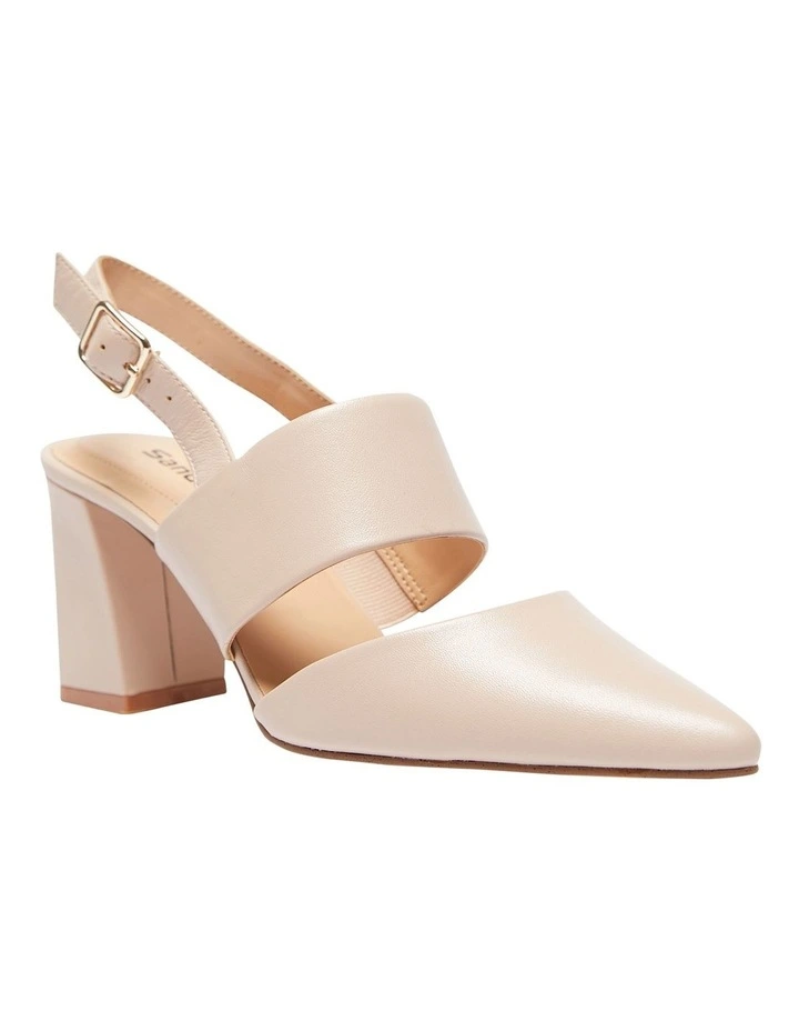 Kitson Heeled Shoes In Blush Leather