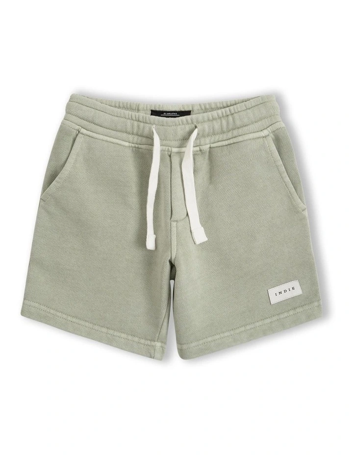 The Marcoola Track Short (000-2 years) in Light Sage